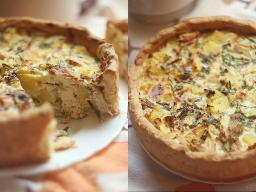 Как приготовить пирог с курицей и картошкой в духовке рецепт Как приготовить пирог с курицей и картошкой в духовке рецепт