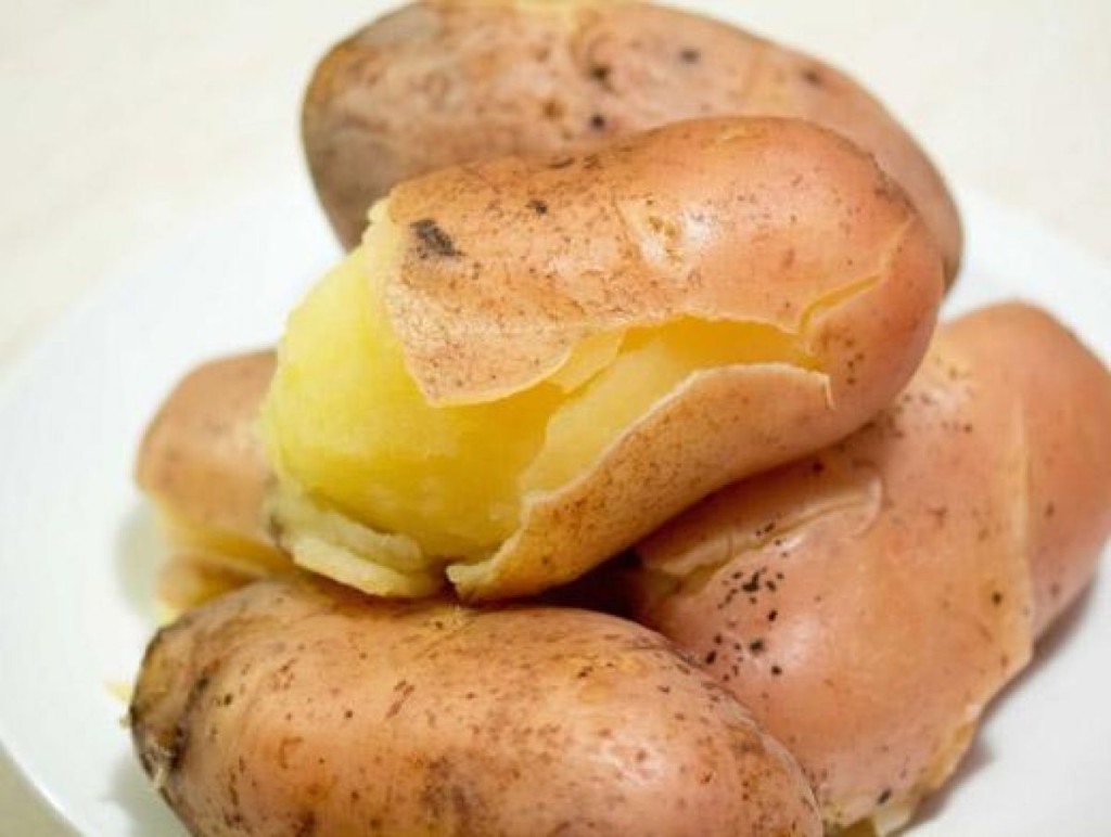 Вареная картошка